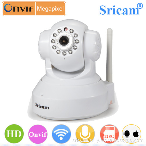 Sricam SP005 H.264 Pan Tilt Home Security Guard SD Card Storage Wifi P2P Dome Mode IP Camera